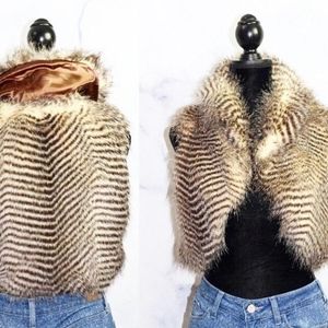 Youth Girl FashionBrown Cotton Vest (s)